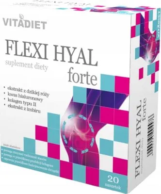 Produktbild von Vitadiet Flexi Hyal Forte 20 Beutel x 15 ml