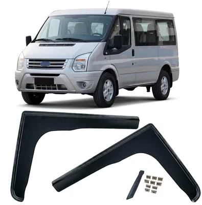 Produktbild von Windabweiser Regenabweiser Windschutz schwarz für Ford Transit 2006-2014