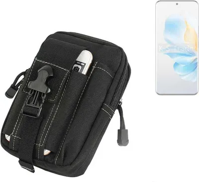 Produktbild von K-S-Trade Gürtel Tasche kompatibel mit Honor 100 Pro Gürteltasche Holster Schutz Hülle Handy Hülle Smartphone outdoor Handy-Hülle schwarz