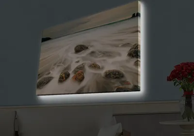 Produktbild von Opviq, 4570HDACT- LED4482, Bunt, Leinwandbilder, 45 x 70 cm, 100% Wildleder -Leinwand