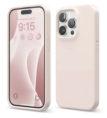Produktbild von Elago Premium Silikonhülle für iPhone 15 Pro Max Lovely Pink