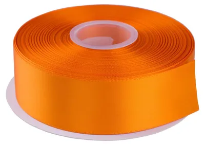 Productafbeelding van Dubbelzijdig Satijnen Lint 38mm x 45m Oranje