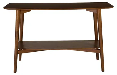 Produktbild von Miliboo - Console aus dunklem Holz L120 cm CENDY