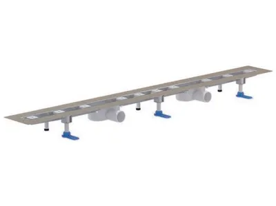 Produktbild von Dallmer Duschrinne CeraLine Nano F Duo 1400 mm, DN50