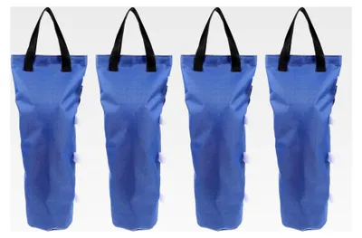 Produktbild von 4 Stück Schirmgewichte aus dickem Oxford-Gewebe für Sonnenschirmständer, faltbare Zeltgewichte, windfeste Pavillonbeschwerer für den Außenbereich