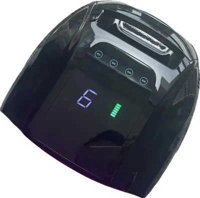 Image de Lampe à ongles, design sans fil, technologie de séchage rapide, lumière noire rouge