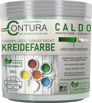 Produktbild von Contura BeGreen 250ml. Kreidefarbe Shabby Chic Möbellack - 32 Tropical