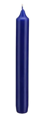 Zdjęcie produktu dla Świeczki do świeczników, kolor królewski niebieski, 250 mm x Ø 25 mm, 12 sztuk