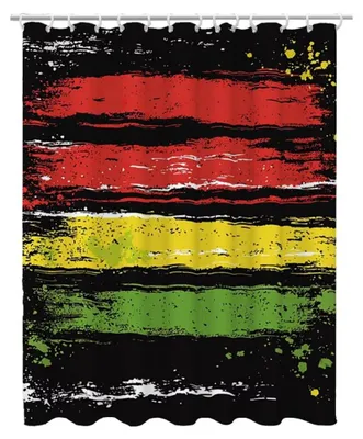 Produktbild von Duschvorhang - Wasserdichtes Polyester - Schwarz, 240 x 200 cm