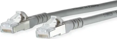 Obrázok produktu pre METZ CONNECT 1308452533-E, 2,5 m, Cat6a, S/FTP (S-STP), RJ-45, RJ-45, Šedá