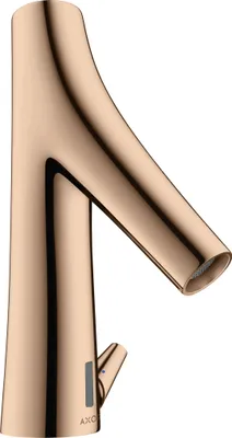 Produktbild von Elektronik-Waschtischmischer AXOR STARCK ORGANIC DN 15 m Temp.reg. Netzans 230 V pol. red mit Temperaturregulierung, Netzanschluss polished red gold