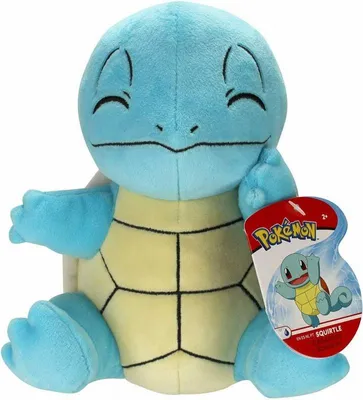 Image de Peluche Carapuce 20 cm - Douce et câline, idéale pour les collectionneurs