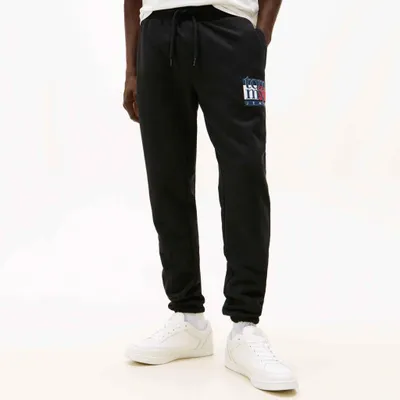Produktbild von TOMMY JEANS TJM SLIM RWB FLAG SWEATP Schwarz