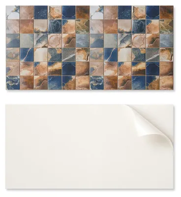 Obrázek produktu pro Samolepicí vinylová deska s potiskem, rozměry 120x60 cm, mozaika s kamenným vzorem