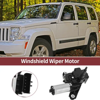 Image de Moteur D'Essuie-Glace Pour Jeep Liberty 2008-2012 Moteur D'Essuie-Glace Arrière De Remplacement No.57010090Ab/57010090Ac 5 Broches