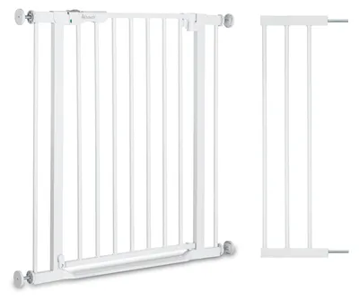 Imagen del producto de Barrera de seguridad para escaleras - Autocierre - 96 a 101 cm - Blanco - Sin taladrar para puertas y escaleras