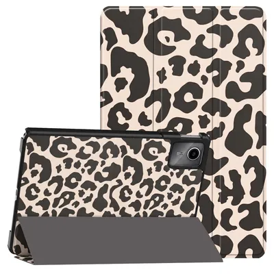 Produktbild von imoshion Design Trifold Klaphülle Lenovo Tab M11 - Leopard