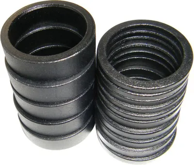 Produktbild von NG Sports Charolee Spacer Set, 1 1/8", Aluminium,VE/15, OEM, black