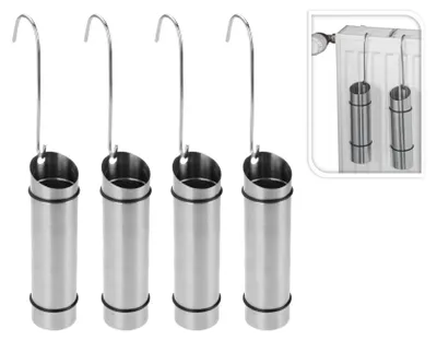 Produktbild von 4x Luftbefeuchter Heizung Edelstahl Verdunster Wasser 4er Set A0060