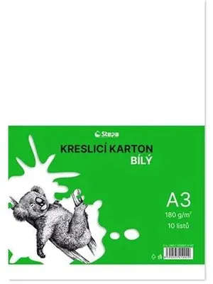Výkres, A3, 180 g, 10 listov, STEPA, biely