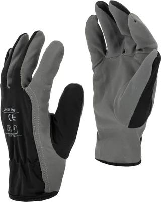 Immagine prodotto di Graue Handschuhe Aus Kunstleder L271510P, Scheda, "10", Ce, Lahti