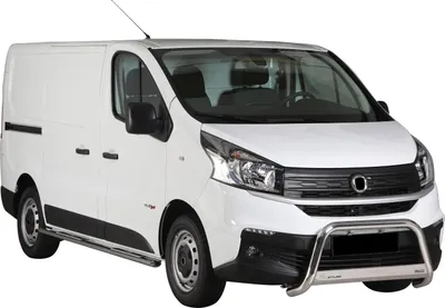 Produktbild von Frontbügel Frontschutzbügel für Fiat Talento 2016-2021 ø63mm Stahl Silber Schutz