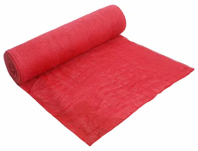 Zdjęcie produktu dla vidaXL Mata jutowa, 200 x 1000 cm, czerwona