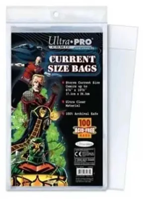 Image de Ultra Pro Comic Bags Current Size (100 ct.)