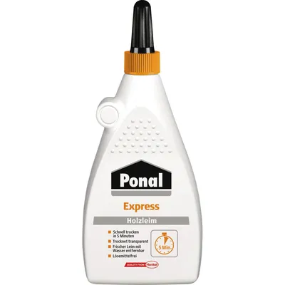 Produktbild von Ponal Express Holzleim 225 g schneller Holzkleber für starke Verbindungen