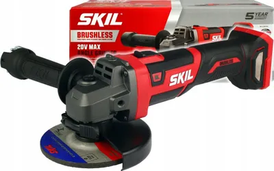 Produktbild von Schnurloser Winkelschleifer Skil 20V 125Mm Bürstenlos Mit Schutz