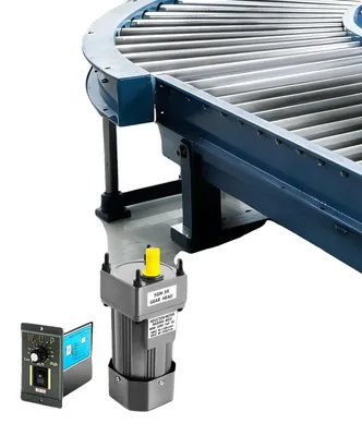 Image de Moteur à engrenages, puissance de 90W, tension de 220V, couple de 3,8 Nm, protection IP54, réglage de la vitesse de 0 à 90 tr/min