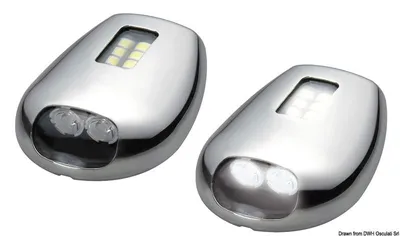 Produktbild von Paar von LED Docklichtern - Osculati 13.653.00