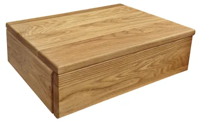 Produktbild von Nachtkonsole Nachttisch schwebend Eiche geölt 45x34x15 cm für Schwebebett 90.20-K47