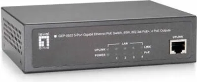 Produktbild von 5-Port-Gigabit Ethernet-PoE-Switch, (65W)