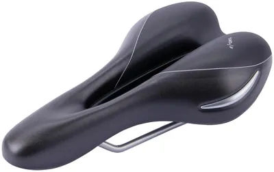 Produktbild von Contec Sattel Elliptic+ Trekking, Unisex, Schwarz