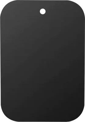 Immagine prodotto di BigBen, set di 2 piastre in metallo per supporto magnetico per auto, nero