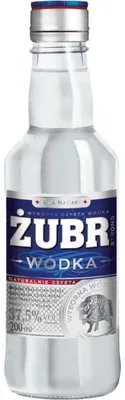 Image de Vodka Żubr Strong, 200 ml