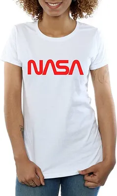 Immagine prodotto di NASA - Maglietta "Modern" da donna BI899 (M) (Bianco)
