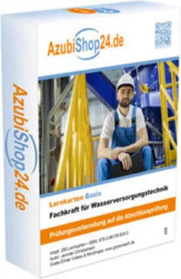 Obrázek produktu pro Lernkarten Fachkraft für Wasserversorgungstechnik
