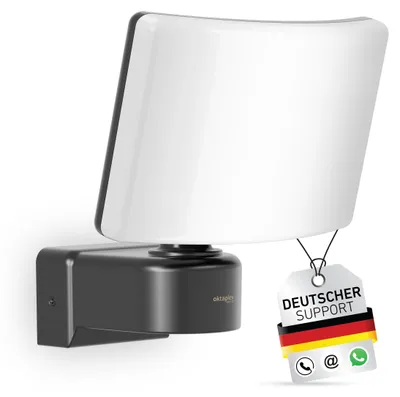 LED-Außenstrahler 30W, 2200 Lumen, IP65, warmweiß, anthrazit