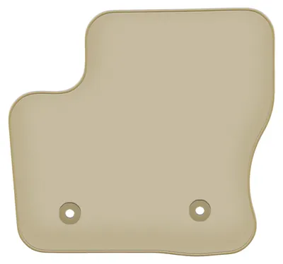 Immagine prodotto di Tappetino conducente in velluto PREMIUM beige compatibile con Ford Transit Connect FL (2017-, furgone) – con fissaggi – su misura