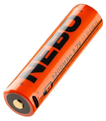 Obrázok produktu pre NEBO NEB-BAT-0008-G, 3,7 V, 3200 mAh, 84 Wh, Viacfarebný, Čína, 18 mm