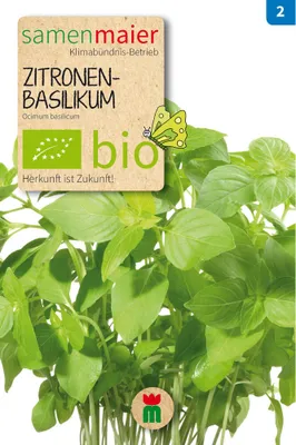 Produktbild von Zitronenbasilikum - 0.3 g Saatgut