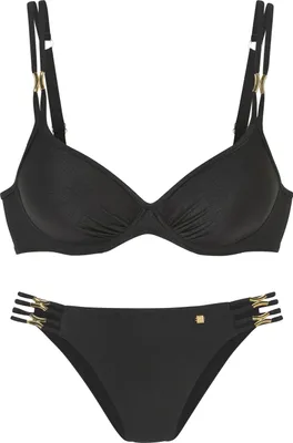 Produktbild von JETTE Bügel-Bikini Giulia schwarz Größe 36 Cup D