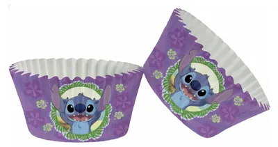 Produktbild von Dekora Stitch Cupcake Förmchen Muffinförmchen 25 Stück
