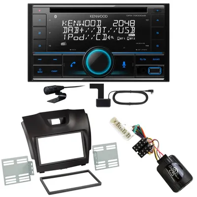 Produktbild von Kenwood DPX-7300DAB Bluetooth Digitalradio USB CD Einbauset für Isuzu D-Max 2