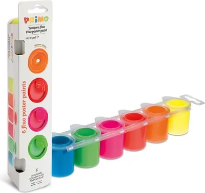Immagine prodotto di Primo 254TF6E vernice Tempera 150 ml 6 pz
