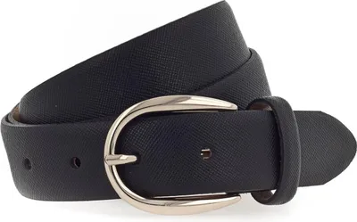 Produktbild von Vanzetti Leder Gürtel 30mm Leather Belt W100 Black schwarz