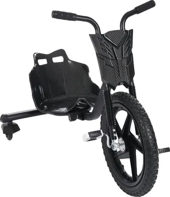 Image de Drift Trike, conception à 3 roues, adapté aux enfants, noir