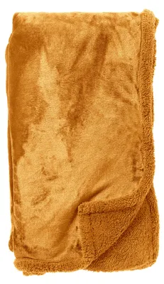 Produktbild von Dutch Decor Wohndecke Teddyfleece Stanley 150x200 cm Gelb